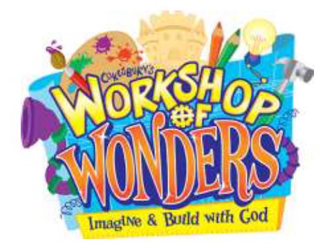 VBS Logo: Worskshop of Wonders